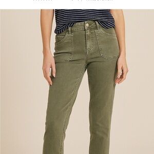 Maurices Sage Green Straight Leg Jeans